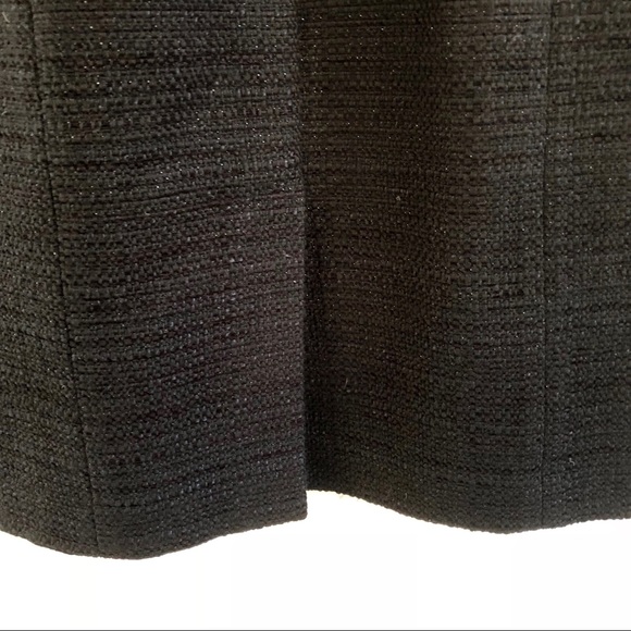 Theory Black Tweed Cotton Sheath Dress - Picture 4 of 5